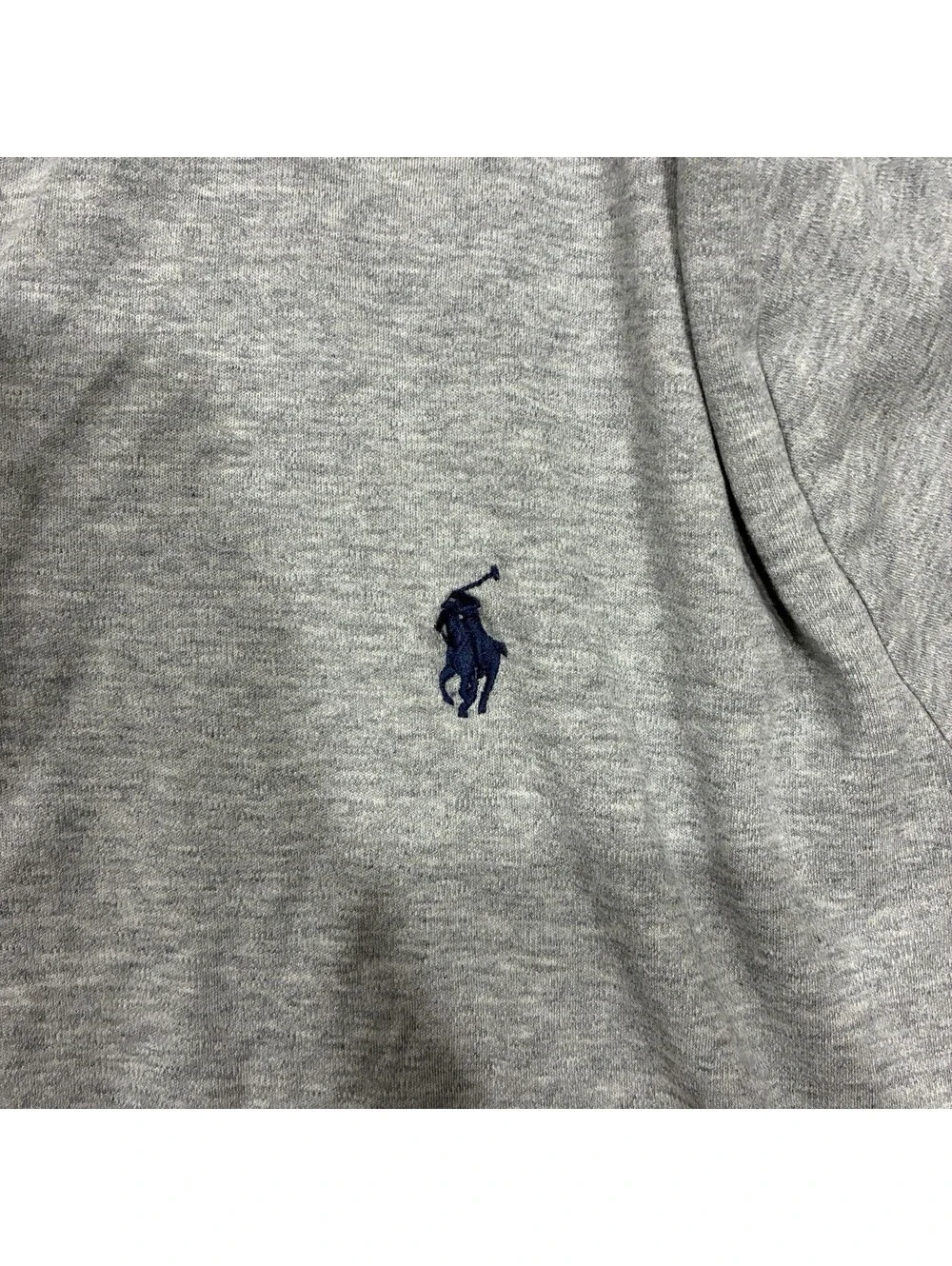 Polo Ralph Lauren Pima Soft Touch Heather Grey Polo Size XL Short Sleeve Preppy